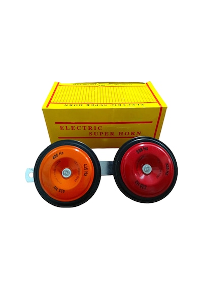 Super Horn Didit Korna İnce Kalın Çift Fişli 12v 85 Mm