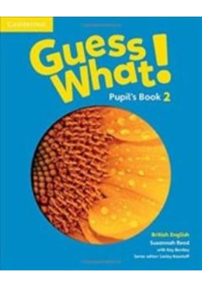 GUESS WHAT! L2 PUPILS BOOK+ACTIVITY BOOK WITH ONLINE RESOURCES