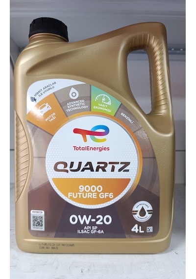 Total Quartz 9000 Future Gf6 0W-20 Motor Yağı 4 L