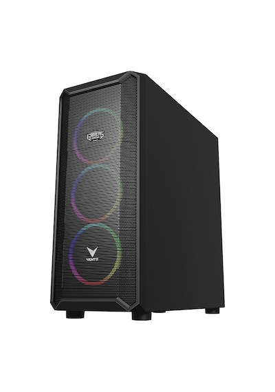 Gamers Arena Vento VG16AL Rgb E-Atx Oyuncu Bilgisayar Kasa Siyah