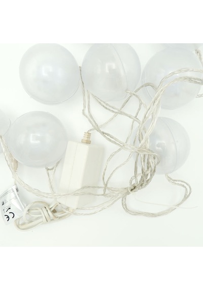 Yıldız Animasyonlu Beyaz Led 8 Top Işık Disko Küre Aydınlatma 220