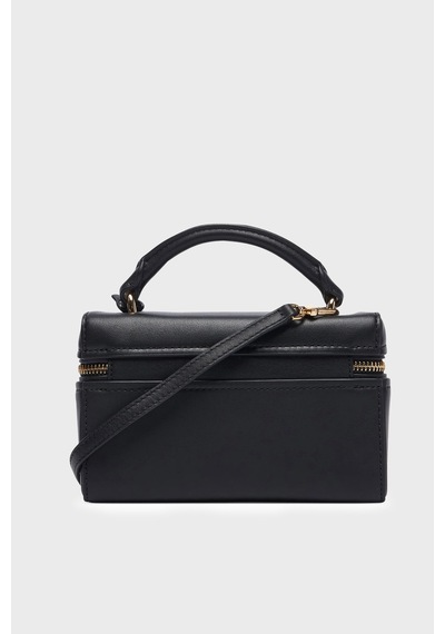 Michael Kors Deri Çıkarılabilir Askılı Mini Çanta 32s6gq1c0l001 Kadın Çanta 32s6gq1c0l 001 Siyah