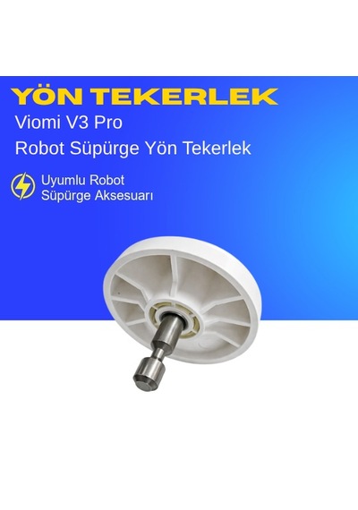 Viomi V3 Pro Robot Süpürge Yön Tekerlek