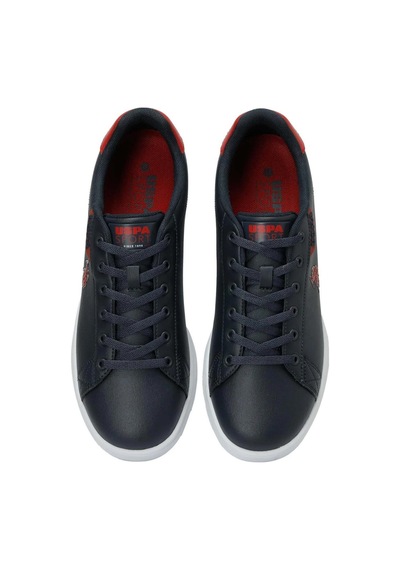 U.s. Polo Assn. Costa 4fx Erkek Lacivert-kırmızı Sneaker Ayakkabı-lacivert Lacivert