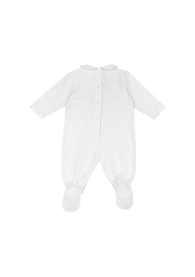 Chicco Kız Bebek Paça İçinden Açılan Tulum 09101475000000 000033 Beyaz