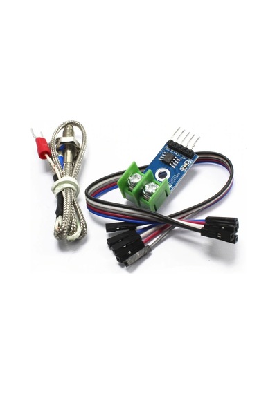 Alkatronik-Max6675 Modül + K Tip Termokupl - Sıcaklık Isı Sensörü -20C +85C