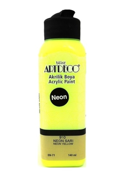 Artdeco Akrilik Boya 140Ml N.Sarı 910