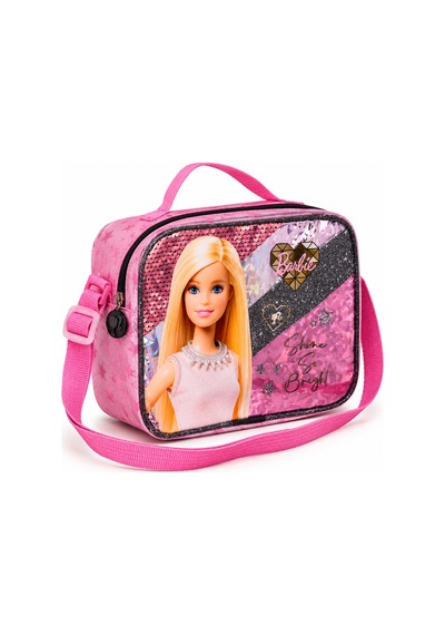 Barbie Beslenme Çantası Tek Bölmeli Pembe