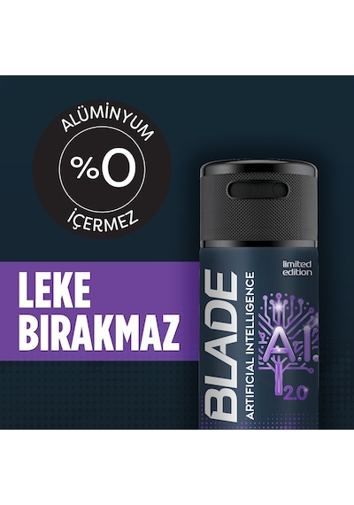 Blade Artificial Intelligence 2.0 Erkek Sprey Deodorant 150 ML