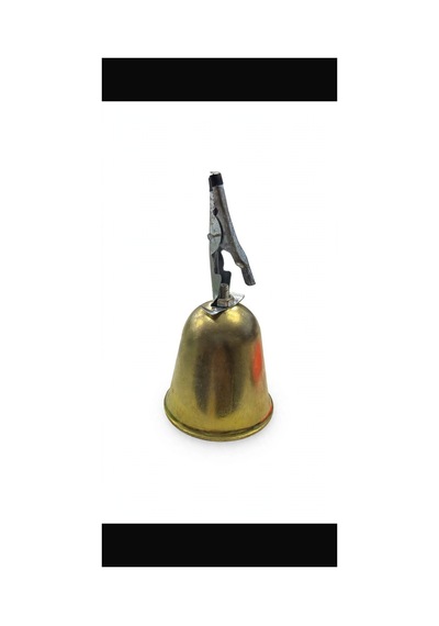 5 Cm Pirinç Çan Balık Zili - Mandallı 5 Cm