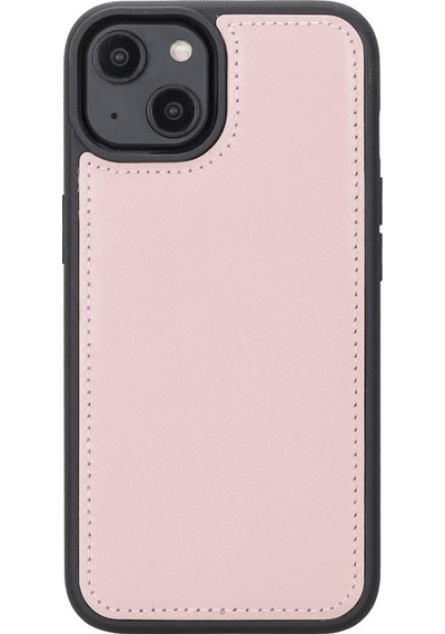Apple Uyumlu iPhone 14 Deri Cüzdanlı Kılıf MWWN NU2 Pembe