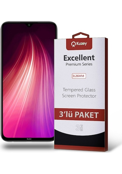 Xiaomi Redmi Note 8 Ekran Koruyucu Cam 3 Adet (532174367) 20 Tl Fark Ile Apple Uyumlu iPhone Hızlı Şarj Kablosu