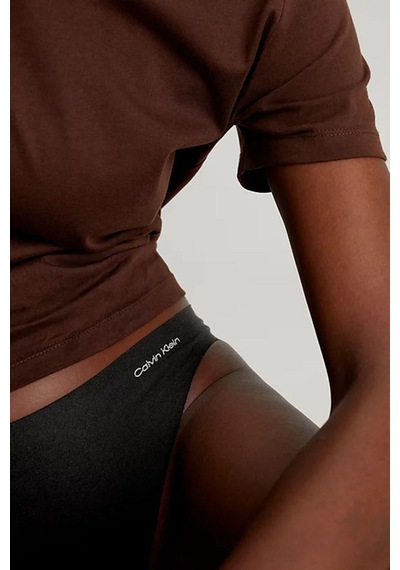 Calvin Klein Kadın Bıkını Bikini Külotu - Siyah-9107 Black