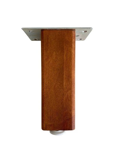 Kale 23cm Ayarlı Ahşap Ayak Mobilya Masa Ve Dolap Ayağı 23cm Ceviz Kayın/gürgen Ağacı