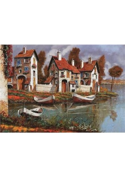 Art Puzzle  1000   Parça Cerchio Evleri İtalya