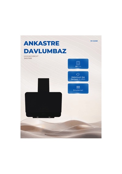Haier HADG6CS2BGHT Duvar Tipi Davlumbaz