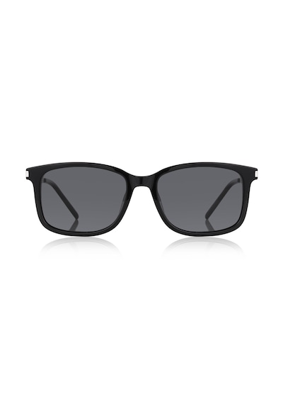 Daniel Klein Dk3285-1 Asetat Dikdörtgen Slim Metal Saplı Refined Polarize Erkek Güneş Gözlüğü 54-17-148 Siyah
