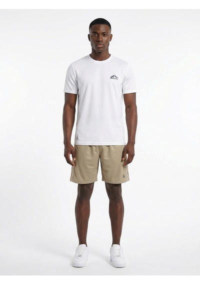 Orendahill Erkek Spor Şort Hızlı Kuruyan Esnek Regular Fit Trim Biyeli Activewear Bej