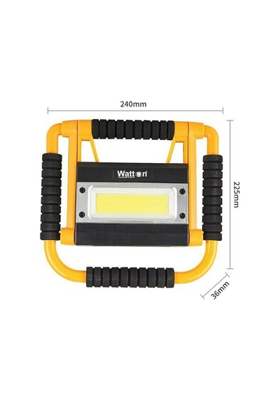 Hubrendy Çer 1300 Lümen Güçlü Aydınlatma Wt-328 Güçlü Fener