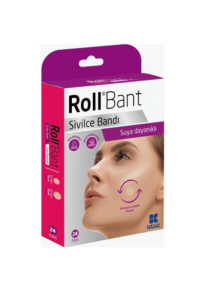 Roll Suya Dayanıklı Sivilce Bandı 24 Lü - 1 Kutu