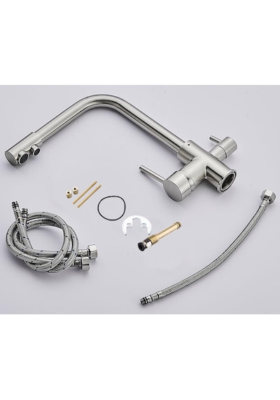 Venita Inox Arıtmalı Mutfak Bataryası 3 Yollu Dual Flow