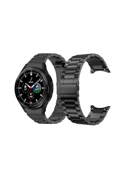 Samsung Galaxy Watch 4 5 6 7 Fe 40 44mm Classic 42 43 46 47mm Uyumlu Watch 5 Pro 45mm Çelik Kordon