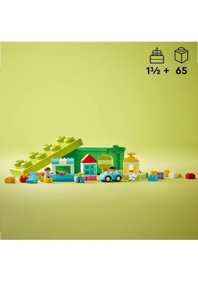 Lego Duplo Classic Yapım Parçası Kutusu 10913 - Yaratıcı Küçük Çocuklar İçin Oyuncak Yapım Seti 65 Parça
