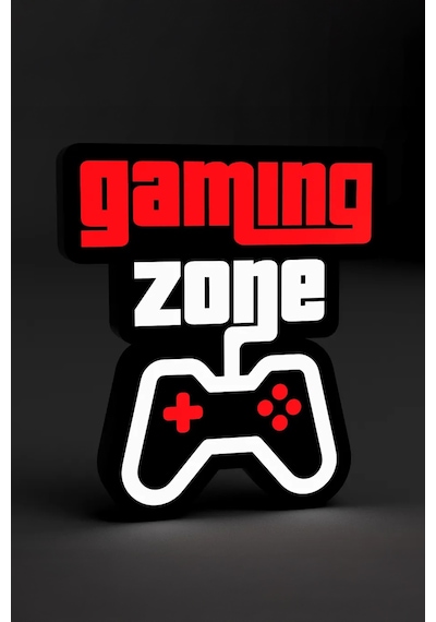 Game Zone Dekoratif Aydınlatma Led Gece Lambası Çok Renkli