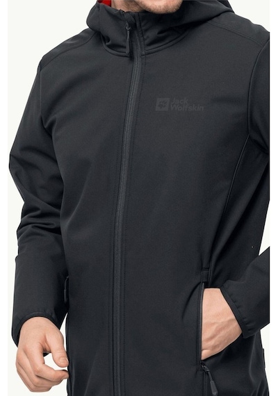 Jack Wolfskin Bornberg Hoody M Erkek Softshell Ceket Jck1307471-jck.6350 Antrasit