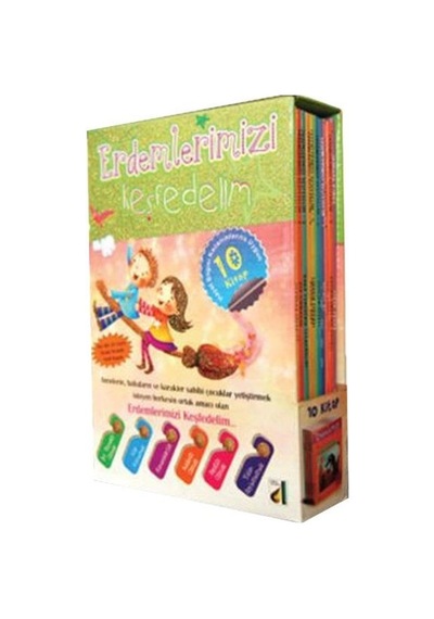 Erdemlerimizi Keşfedelim 10 Kitap - Damla Yayınevi