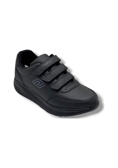 Parley 918-26 Cilt 3 Cırtlı Anatomik Kadın Sneaker Siyah