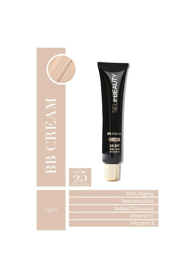 Selin Beauty SPF25 Light BB Cream 40 ML