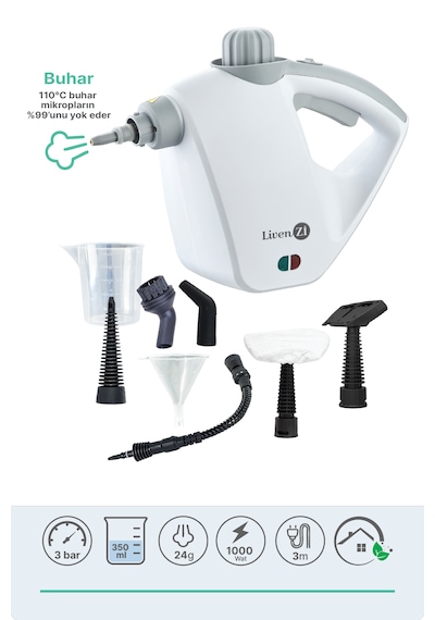 Livenzi JJB-303 El Tipi Buharlı Temizleyici