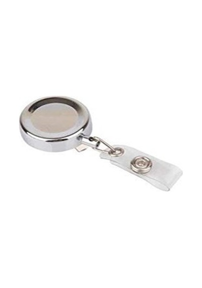 3a Yoyo Klipsli Metal Kaplama Yuvarlak Krom 1449 Çok Renkli