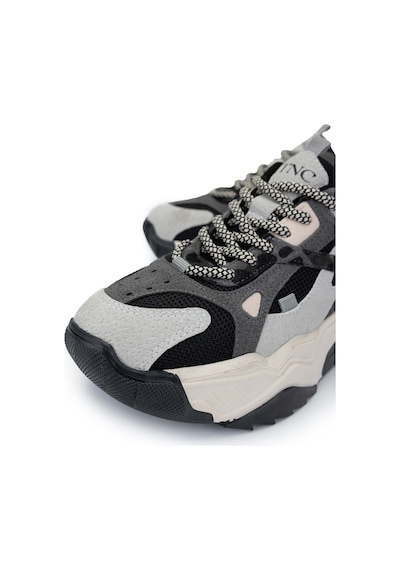 Tamer Tanca Vegan Kadın Sneakers 936 65137 Bn Ayk Sk24-25 Buz Siyah Buz - Siyah