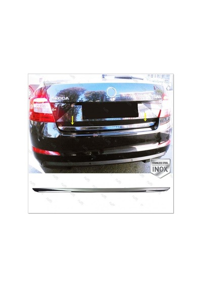 Ebal Otomotiv Skoda Octavia Krom Alt Bagaj Çıtası 2013 Üzeri P. Çelik