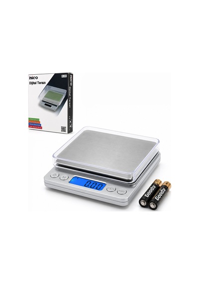 İbico İ11-011 Superior Mini I-2000 Hassas Tartı - 3000 G / 0.01 G Şeffaf Kapaklı