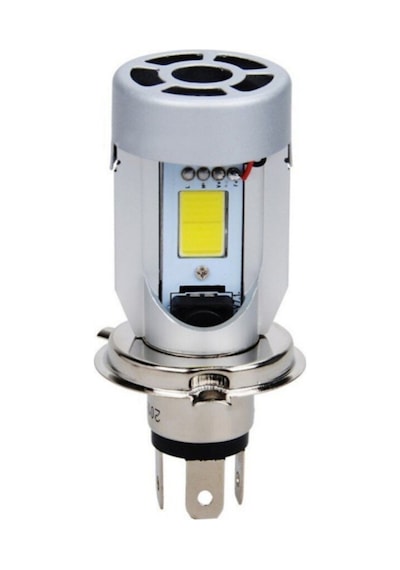 Motosiklet 12v 35/35w Led Zenon Ampul H-4 Beyaz Işık Hsb-1012