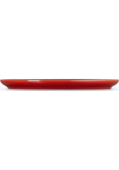 Le Creuset Coupe Kahvaltı Tabağı Modern Seramik Tasarım 22 Cm Kırmızı