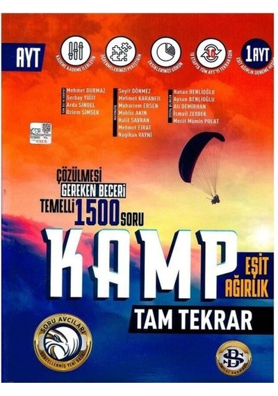 2022 AYT Eşit Ağırlık Tam Tekrar Kamp -  Bilgi Sarmal Yayınları