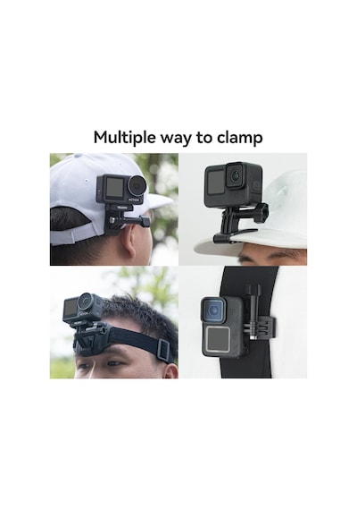 Adaptom Telesın Baş Kayışı Dağı Kapak Klipsli, Hızlı Çıkarma Baş Kemeri Dağı Gopro Hero 12/11/10/9/8/7/6/5, Diğer