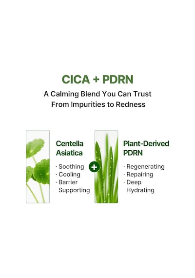 Cica Pdrn Gel Cleanser 200 Ml Hassas Ciltler İçin Nazik Jel Temizleyici Bariyer Destekleyici