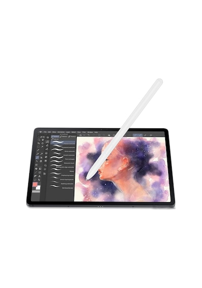 Samsung Galaxy Tab S10 Plus S10 Ultra Uyumlu Spen Stylus Tablet Kalemi Yedek Uç Seti Beyaz