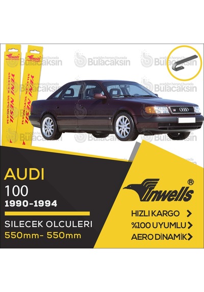 Audi 100 Muz Silecek Takımı 1990-1994 İnwells