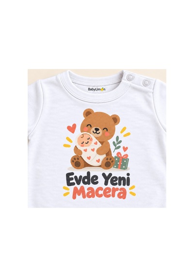 Babylimon Evde Yeni Macera Beyaz Kısa Kollu Çıtçıtlı Bebek Zıbını Beyaz - Evde Yeni Macera - 928161936 Beyaz - Evde Yeni Macera Babylimon Evde Yeni Macera Beyaz Kısa Kollu Çıtçıtlı Bebek Zıbını Beyaz - Evde Yeni Macera - 928161936 Beyaz - Evde Yeni Macera