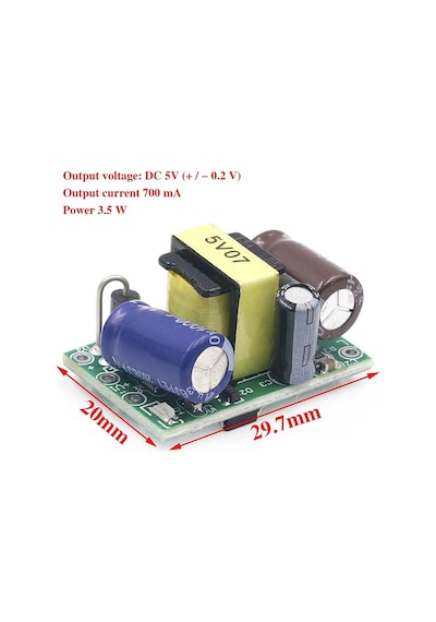 5V 700Ma Dc - 220V Ac Adaptör - Güç Kaynağı - Stepdown Smps