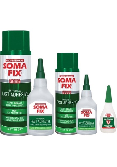 400+100 Ml - 200+50 Ml Süper Hızlı Şok Yapıştırıcı Mdf Kit +Japon