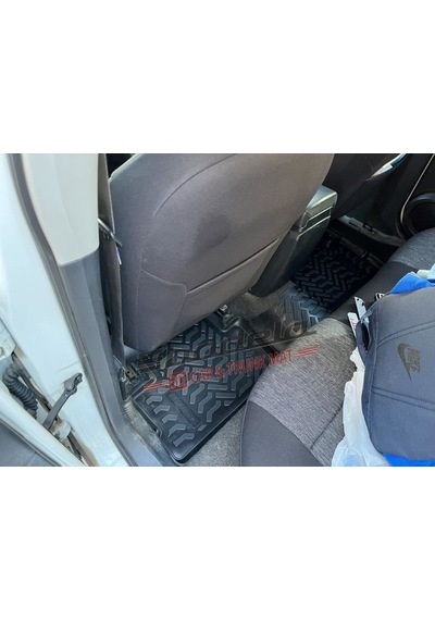 Nissan Qashqai 2007-2008 3d Kauçuk Kokusuz Havuzlu Paspas