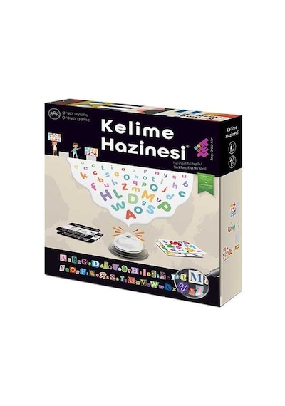Kelime Hazinesi Zeka Ve Akıl Oyunu 6+ Yaş 2+ Oyuncu