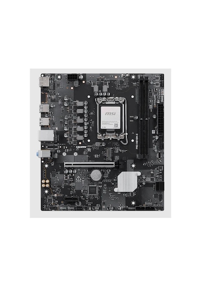 Msı Pro H810m-e Ddr5 6400mt/s 1xhdmı 1xdp 1xm.2 Usb 3.2 Matx 1851p Intel Ultra Processors Serıes 2 96582925